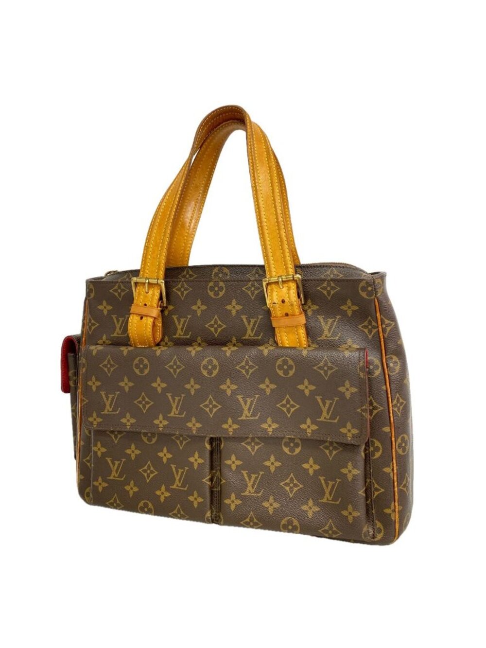 Louis Vuitton Tote Bag Monogram Multi Brown